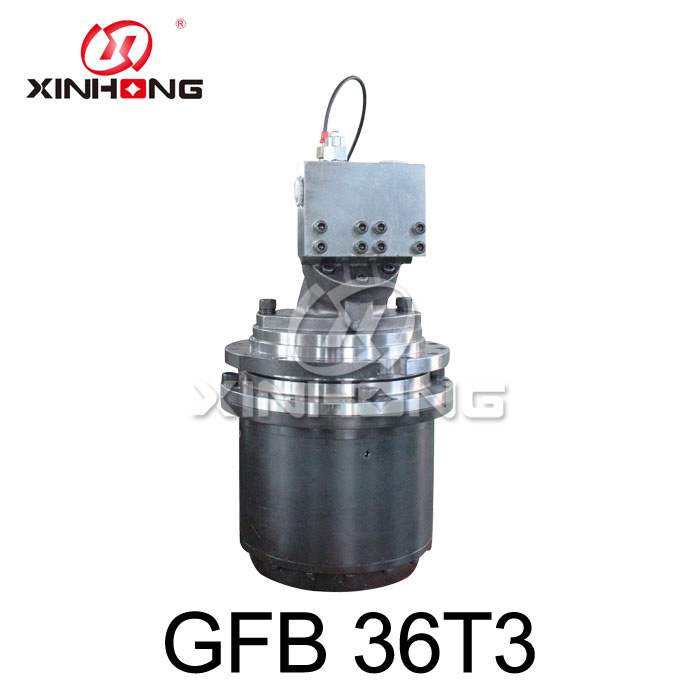 Reductor de rotación para rastrear la grúa
